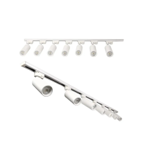 BERGE LED koľajnica 2m + 6x GU10 bodové žiarovky - sada