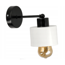 BERGE LED nástenné svietidlo 1xE27 KÚBIK WHITE