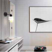 BERGE LED nástenné svietidlo 1xE27 KÚBIK WHITE