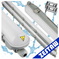 BERGE 2x hermetická LED lampa Philips 22W 2400lm 4000K 120cm do garáže