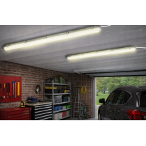 BERGE 2x Philips LED hermetické svietidlo 31W 3500lm 4000K 150cm do garáže