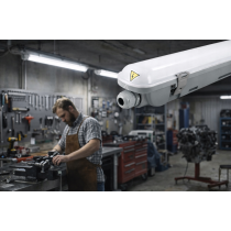 BERGE 2x hermetická LED lampa Philips 22W 2400lm 4000K 120cm do garáže