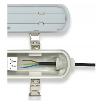 BERGE 2x hermetická LED lampa Philips 22W 2400lm 4000K 120cm do garáže