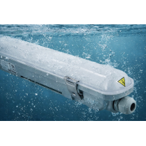 BERGE 2x Philips LED hermetické svietidlo 31W 3500lm 4000K 150cm do garáže