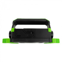 BERGE Halogénový LED reflektor, nabíjateľný, 20W, 5000K, prenosný + kábel