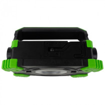 BERGE Prenosné nabíjateľné halogénové LED svetlo 10W 5000K