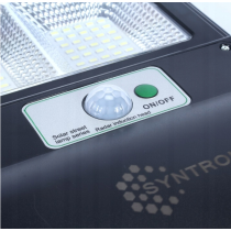 BERGE Solárne pouličné svetlo 360W + držiak na diaľkové ovládanie