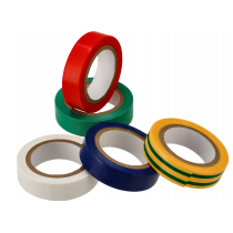 BERGE 10x Izolačná páska 15 mm x 0,13 mm 10 m - mix farieb