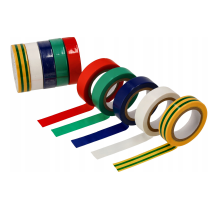 BERGE 10x Izolačná páska 15 mm x 0,13 mm 10 m - mix farieb