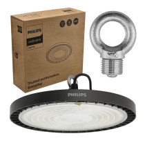 BERGE LED priemyselná lampa UFO High Bay 185W 28000lm 4000K IP65 PHILIPS 116°