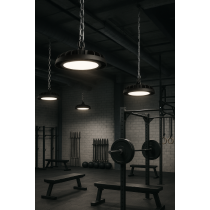 BERGE Priemyselná LED lampa UFO pre vysoké haly 150W 15000lm 4000K IP65 PILA Skladom