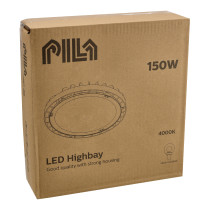 BERGE Priemyselná LED lampa UFO pre vysoké haly 150W 15000lm 4000K IP65 PILA Skladom