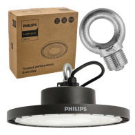BERGE LED priemyselná lampa UFO High Bay 70W 10500lm 4000K IP65 PHILIPS 116°