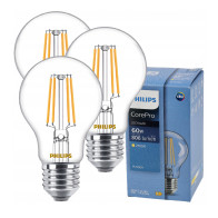 BERGE 3x LED žiarovka E27 7W 806lm 115lm/w 2700k s vláknom