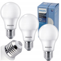 BERGE 3x LED žiarovka E27 8W 806lm 100lm/w 4000k