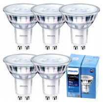 BERGE 5x LED žiarovka GU10 3,5W 275lm 36° 4000k