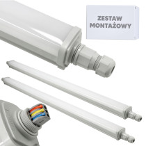 BERGE 2x LED svietidlo PHILIPS 30W 125cm 3600lm IP65 4000k