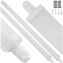 BERGE 2X LED svietidlo hermetické 120cm 60W 6600lm 4000k IP65