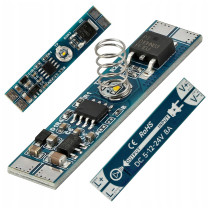 BERGE Stmievač pre LED pásiky 12/24v 8a zap/vyp