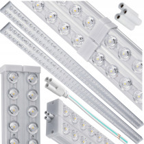 BERGE 2x LED panelové svietidlo 120 cm 72W 7200 lm 6000k