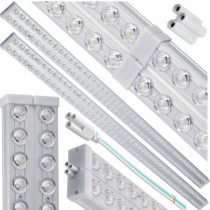 BERGE 2x LED panelové svietidlo 120 cm 72W 7200 lm 6000k