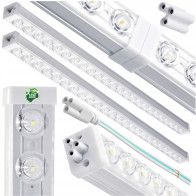 BERGE 2x LED panelové svietidlo 60 cm 18W 1800 lm 4000k