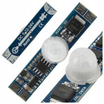 BERGE PIR LED profilový spínač pre LED pásik 3a 12v/24v 36/72W senzor pohybu
