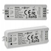 BERGE RGB zónový ovládač pre LED pásy 12a 12-24v 3-kanálový prémiový rádiový