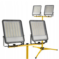 BERGE LED stavebný reflektor 300W, 2x150w, 27000lm