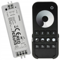 BERGE LED zónový ovládač mono pilot 8a 5–36v 40–288W dotykový stmievač