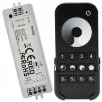 BERGE LED zónový ovládač mono pilot 8a 5–36v 40–288W dotykový stmievač