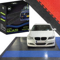 BERGE Bočná hrana pre PC garážovú dosku 50x50x0, 6cm