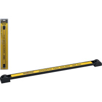 BERGE Držiak na magnetický prúžok, vešiak na kľúče, náradie, dielňa 46 cm