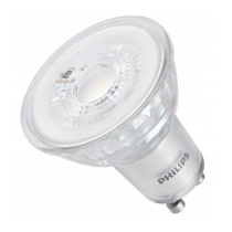 5x LED žiarovka Philips GU10 - 4,7 W - 345lm - 2700K