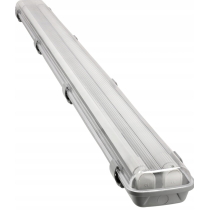 BERGE Hermetické LED svietidlo 120 cm lampa + 2x žiarivky 6000K