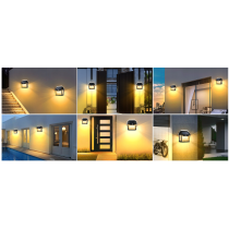BERGE Solárna lampa s pohybovým senzorom 2 LED IP54