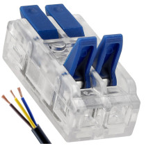 BERGE SADA 10 ks 2-kolíkových 4 mm elektrických rýchlospojok