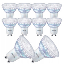 PHILIPS 10x LED žiarovka GU10 6,7 W 730lm - neutrálna biela 4000k