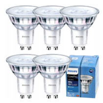 5x LED žiarovka PHILIPS GU10 3,5W 265lm 36° 3000k eyecomfort corepro