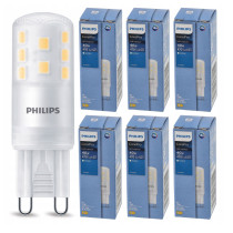 6x LED žiarovka G9 3,7W 470 lm 3000 k teplá biela 230 v PHILIPS corepro
