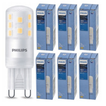 6x LED žiarovka G9 3,7W 470 lm 3000 k teplá biela 230 v PHILIPS corepro