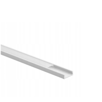 ECOLIGHT Prisadený LED profil biely + opálový kryt 1M