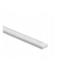 ECOLIGHT Prisadený LED profil biely + opálový kryt 1M