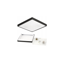 Milio LED stropné svietidlo 2xe27 - čierne - IP20 - 2x žiarovka PHILIPS 10W