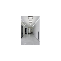 Milio LED stropné svietidlo 2xe27 - čierne - IP20 - 2x žiarovka PHILIPS 10W