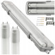 BERGE LED svietidlo hermetické na povrchovú montáž 150 cm + LED trubice 48 W sada