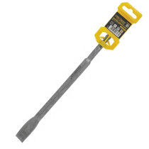 CROWNMAN Plochý sekáč SDS-plus 20x250 mm dlhý na betón, rýľ 40Cr
