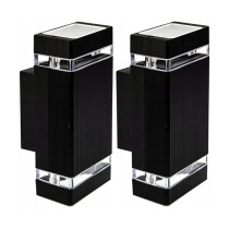 ECOLIGHT 2x LED záhradné nástenné svietidlo GU10 vonkajšie vodeodolné