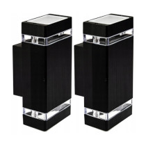 ECOLIGHT 2x LED záhradné nástenné svietidlo GU10 vonkajšie vodeodolné